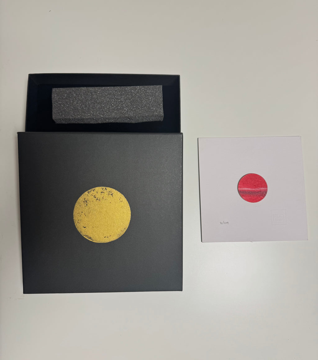 Damien Hirst – Scattered Spots | Fractionalized Original Spin Painting (2009)