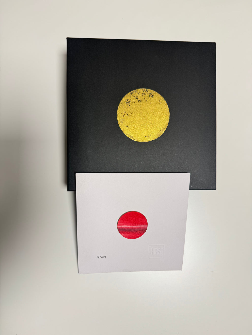 Damien Hirst – Scattered Spots | Fractionalized Original Spin Painting (2009)