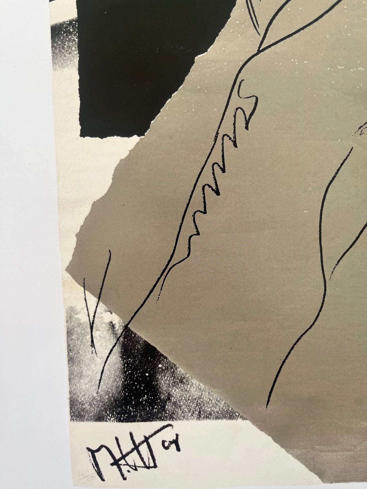 Serigrafia offset - Andy Warhol x MocoMuseum - Mick Jagger, 1975