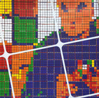 INVADER RUBIKCUBIST - Official Posters - Best offer L.Y.N.A.R.T Store