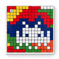 INVADER-  Rubik Camouflage - Giclée mounted in diasec on aluminum composite panel 