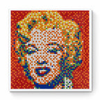 INVADER-  Rubik Shot Red Marilyn - Giclée mounted in diasec on aluminum composite panel (13.5 kg)