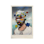 INVADER- Untitled II - Screenprint on Hahnemühle Rag 310gsm paper