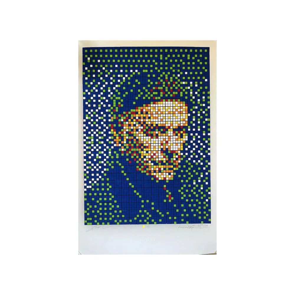 INVADER- Untitled - Screenprint on Hahnemühle Rag 310gsm paper