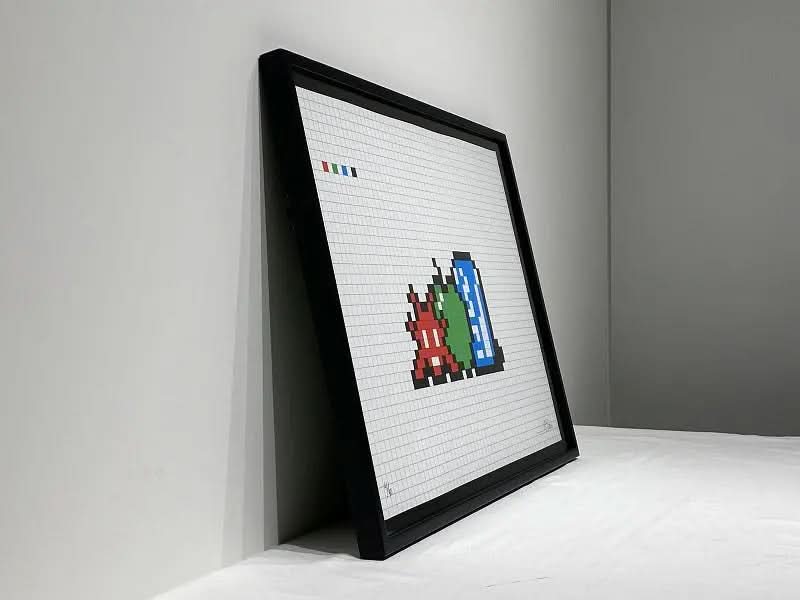 Invader -  Still Life with Pocari Can (2014) L.Y.N.A.R.T Store