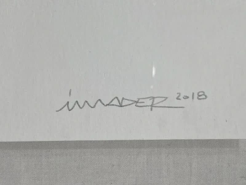 Invader – HOLLYWEED (Brown Pot) (2018) – Sérigraphie signée (édition limitée à 100 exemplaires) LYNART STORE