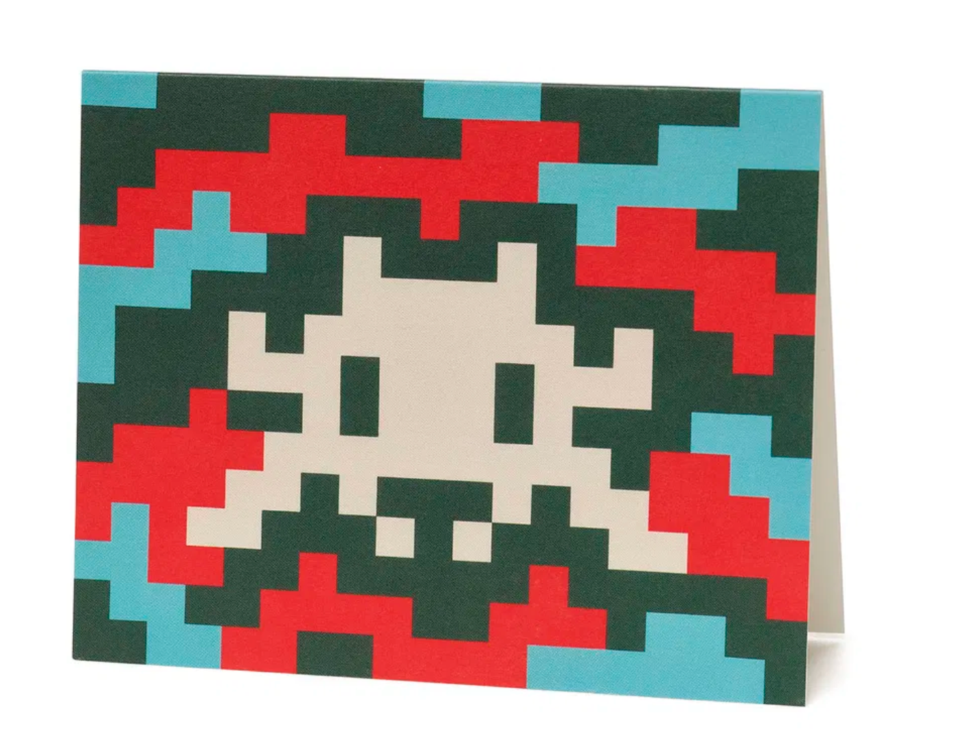 Invader, Camo Greeting Cards LYNART STORE