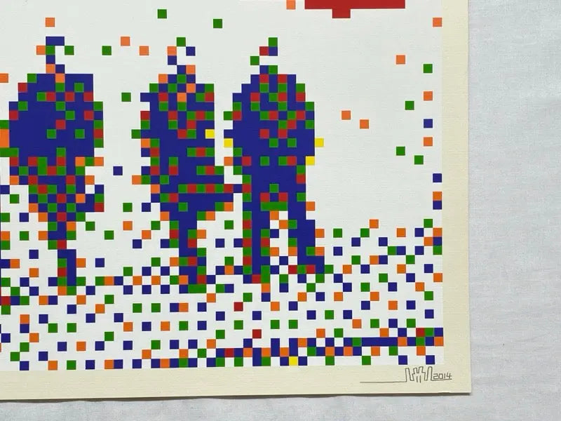 Invader, Les Toits du Palace (2014) L.Y.N.A.R.T Store