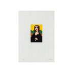 Invader, Low Res Mona Lisa (2014) LYNART STORE