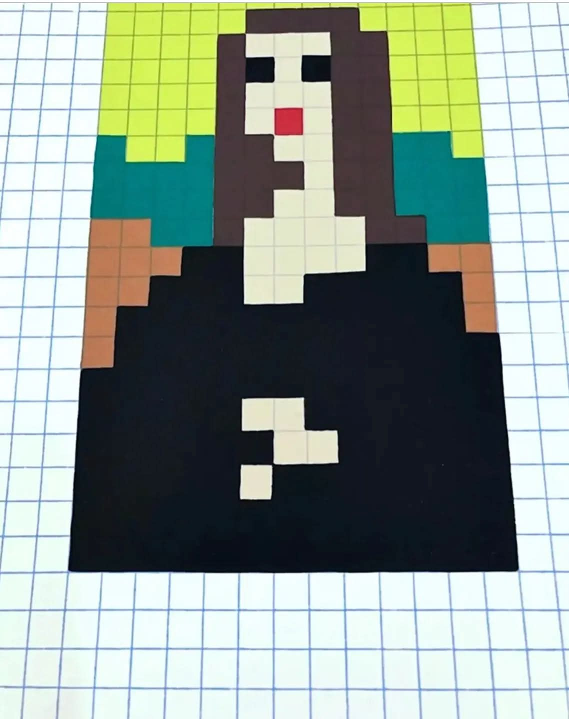 Invader, Low Res Mona Lisa (2014) LYNART STORE