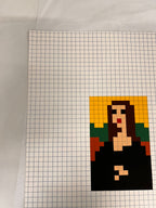 Invader, Low Res Mona Lisa (2014) LYNART STORE