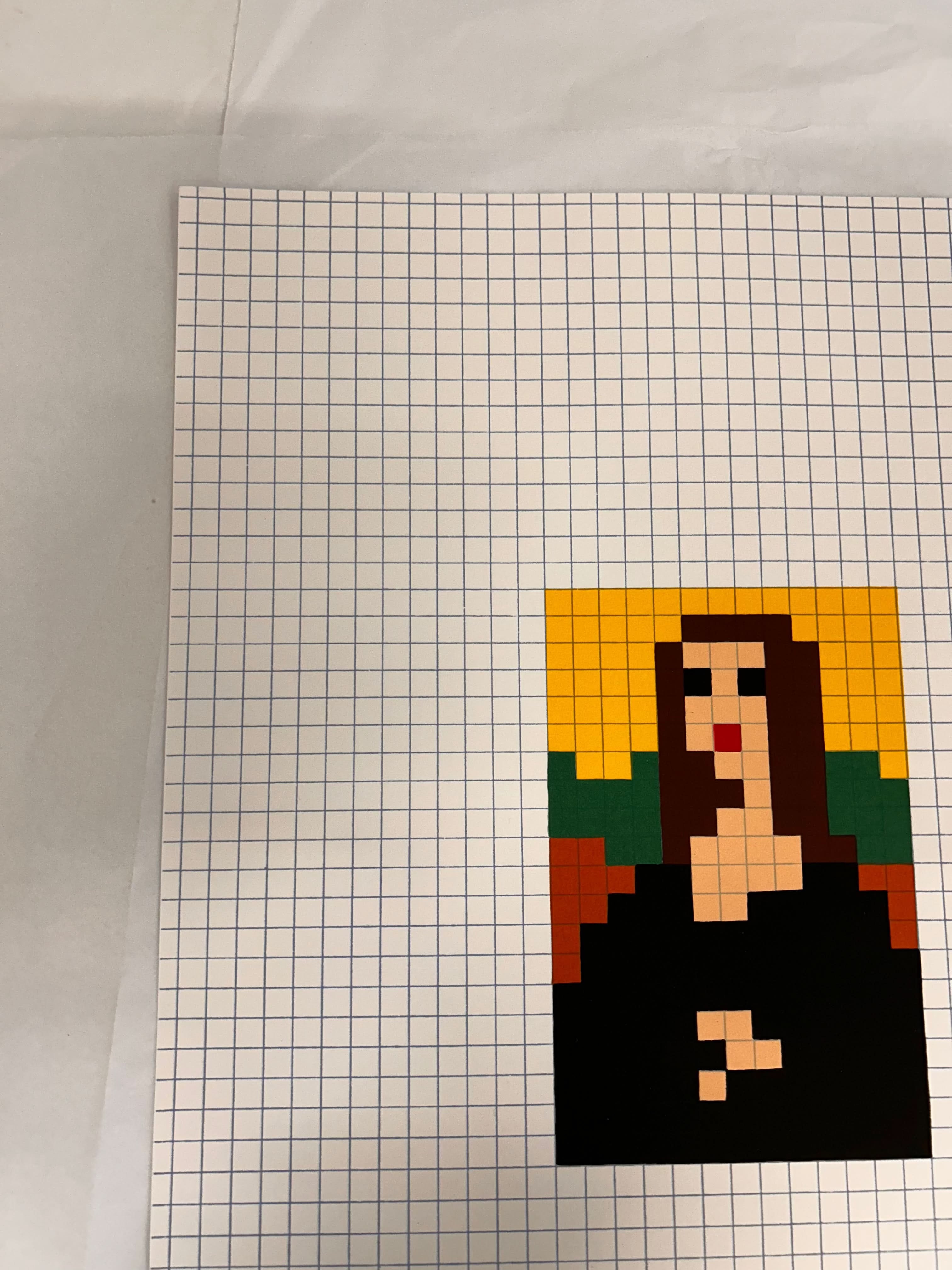 Invader, Low Res Mona Lisa (2014) LYNART STORE