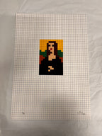 Invader, Low Res Mona Lisa (2014) LYNART STORE