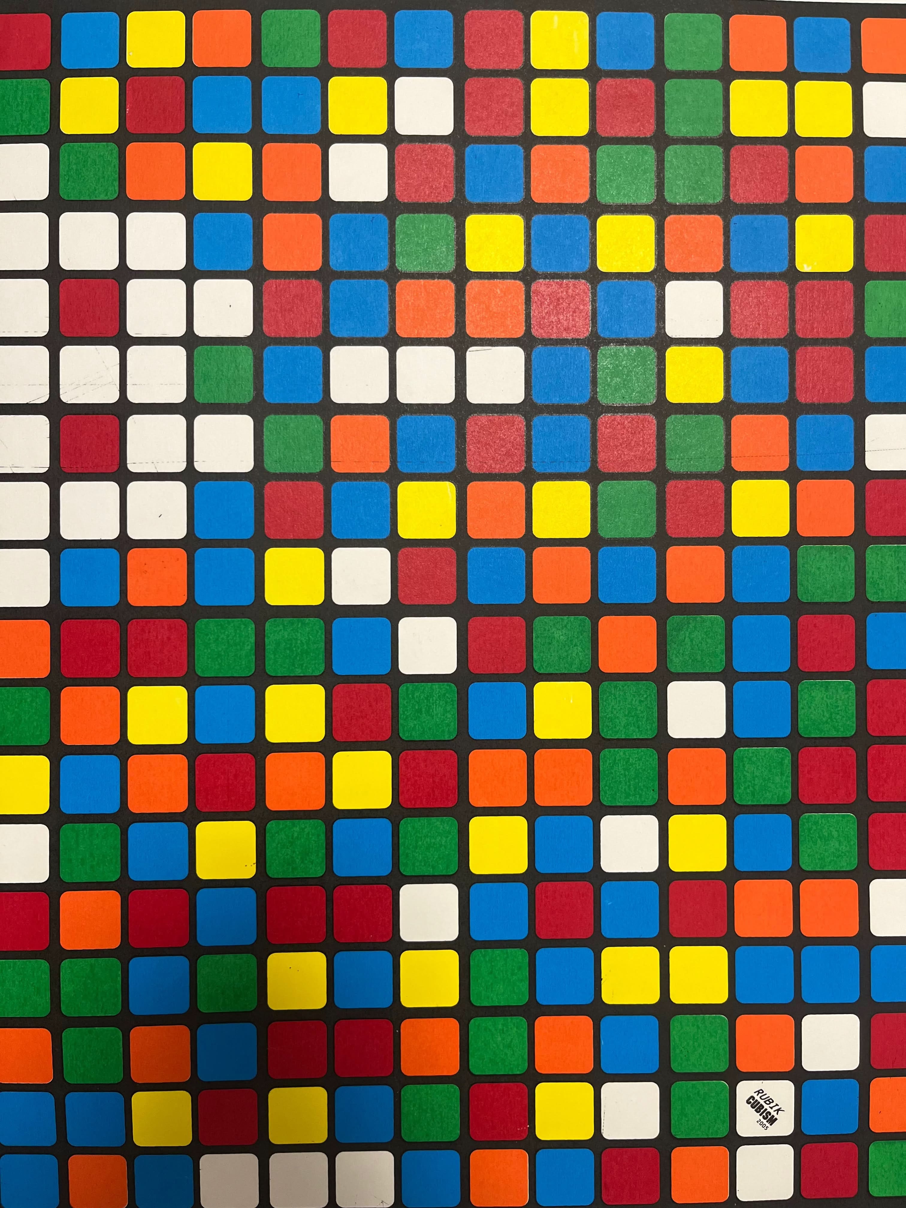 Invader, Rubik Albino (2006) LYNART STORE