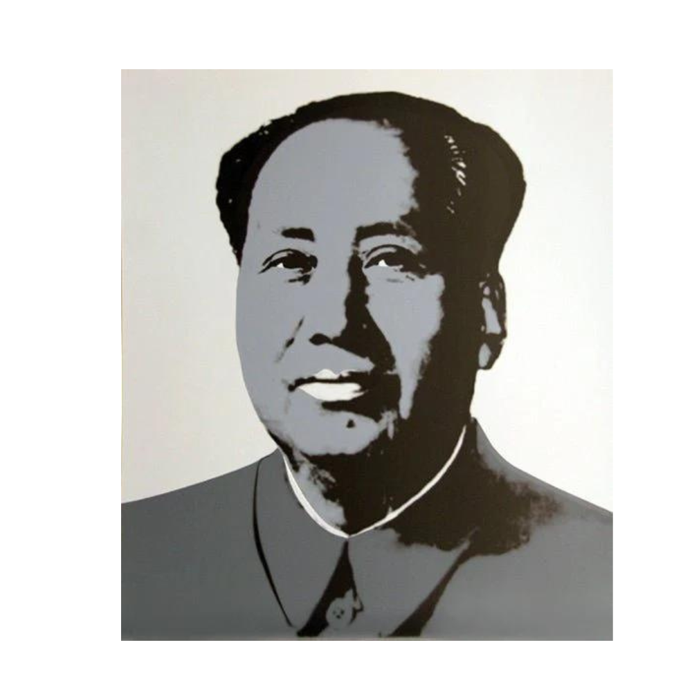 Andy Warhol - Mao Grey - 1980 - Sérigraphie Officielle