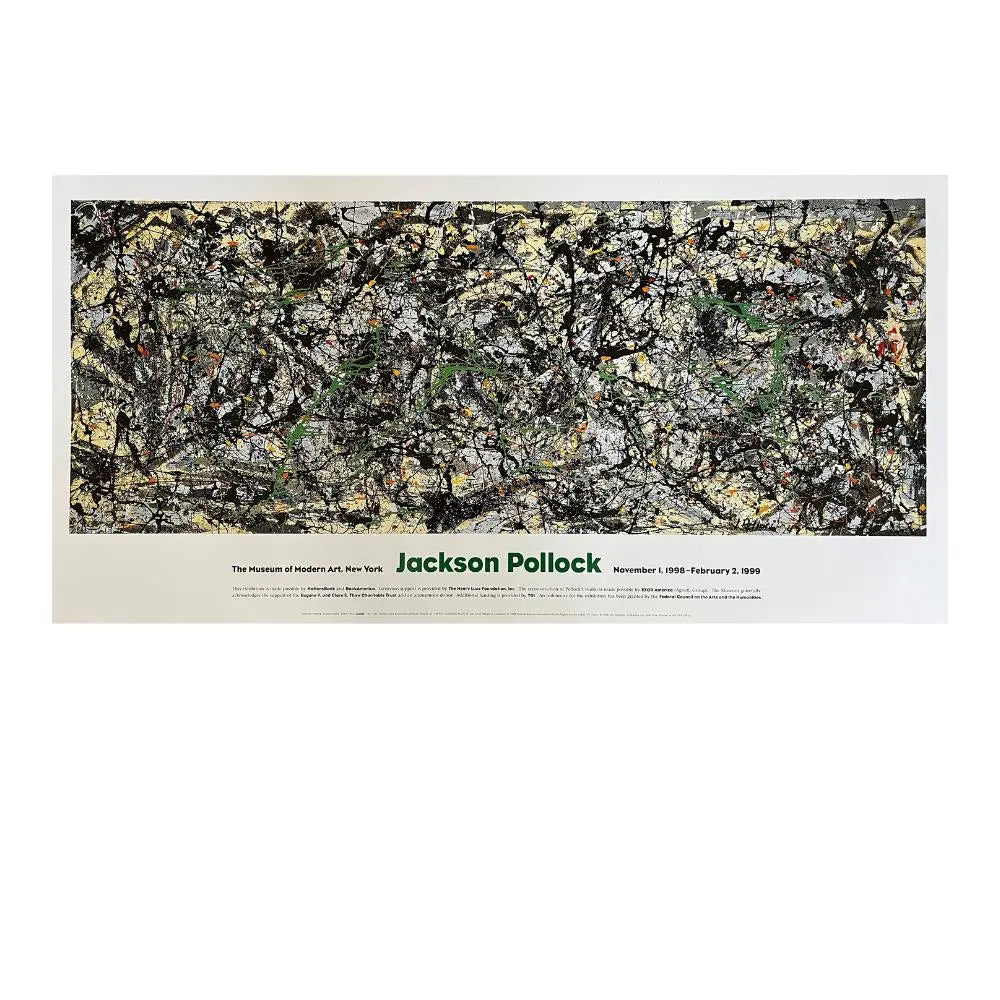 Jackson Pollock Offset Print LYNART STORE