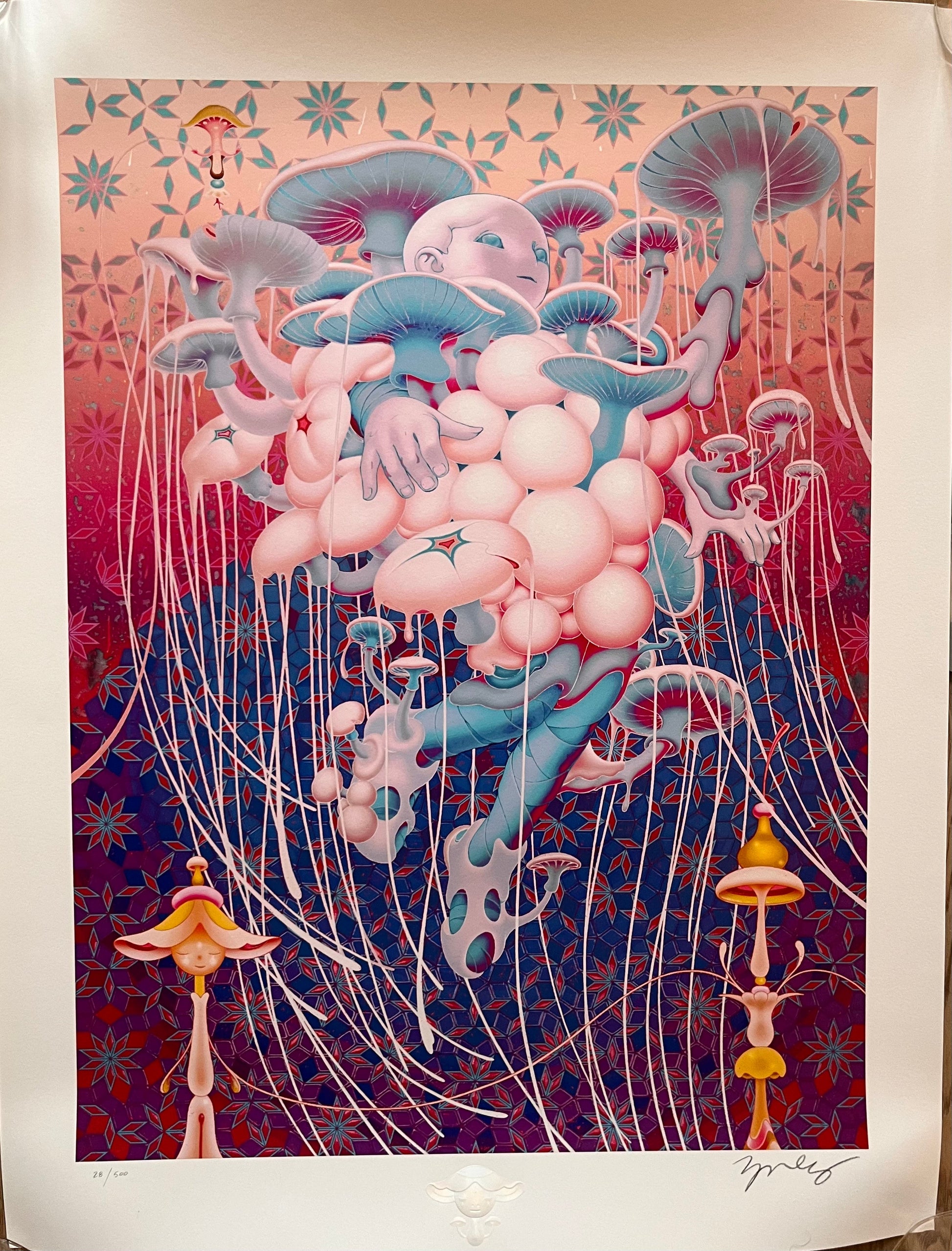 James Jean, CHAMPIGNION (BTS SEVEN PHASES), 2021 LYNART STORE