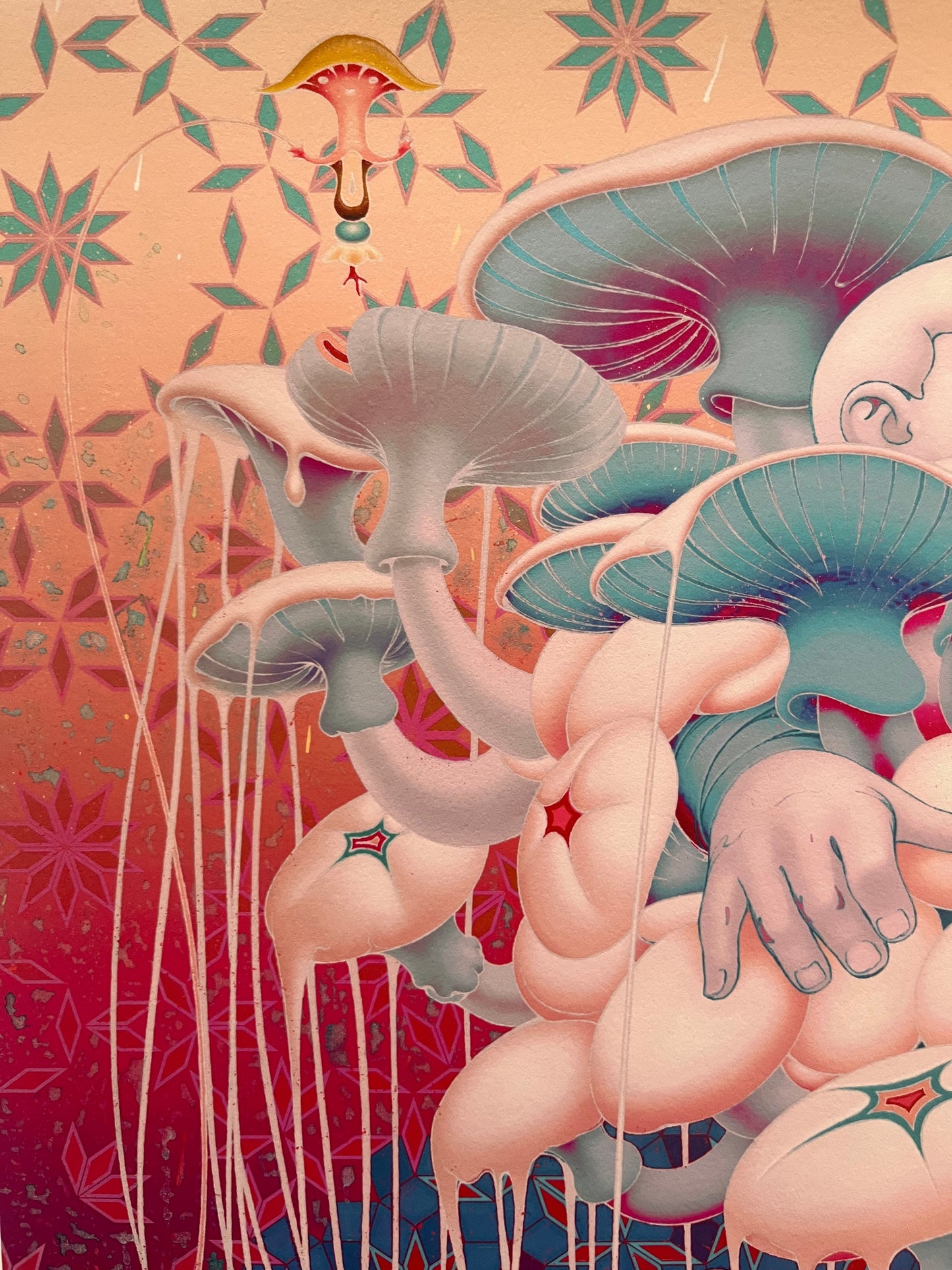 James Jean, CHAMPIGNION (BTS SEVEN PHASES), 2021 LYNART STORE