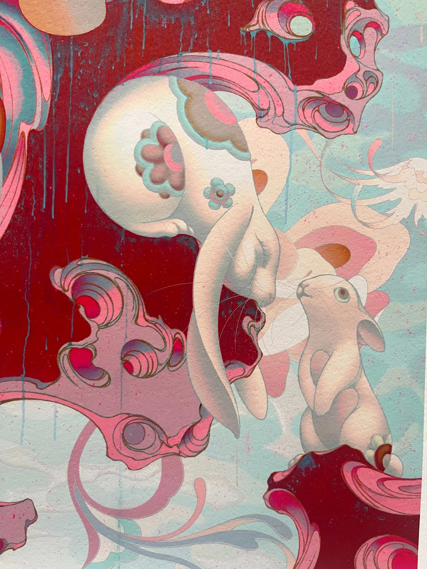 James Jean, Cottontail, (BTS SEVEN PHASES), 2021 LYNART STORE