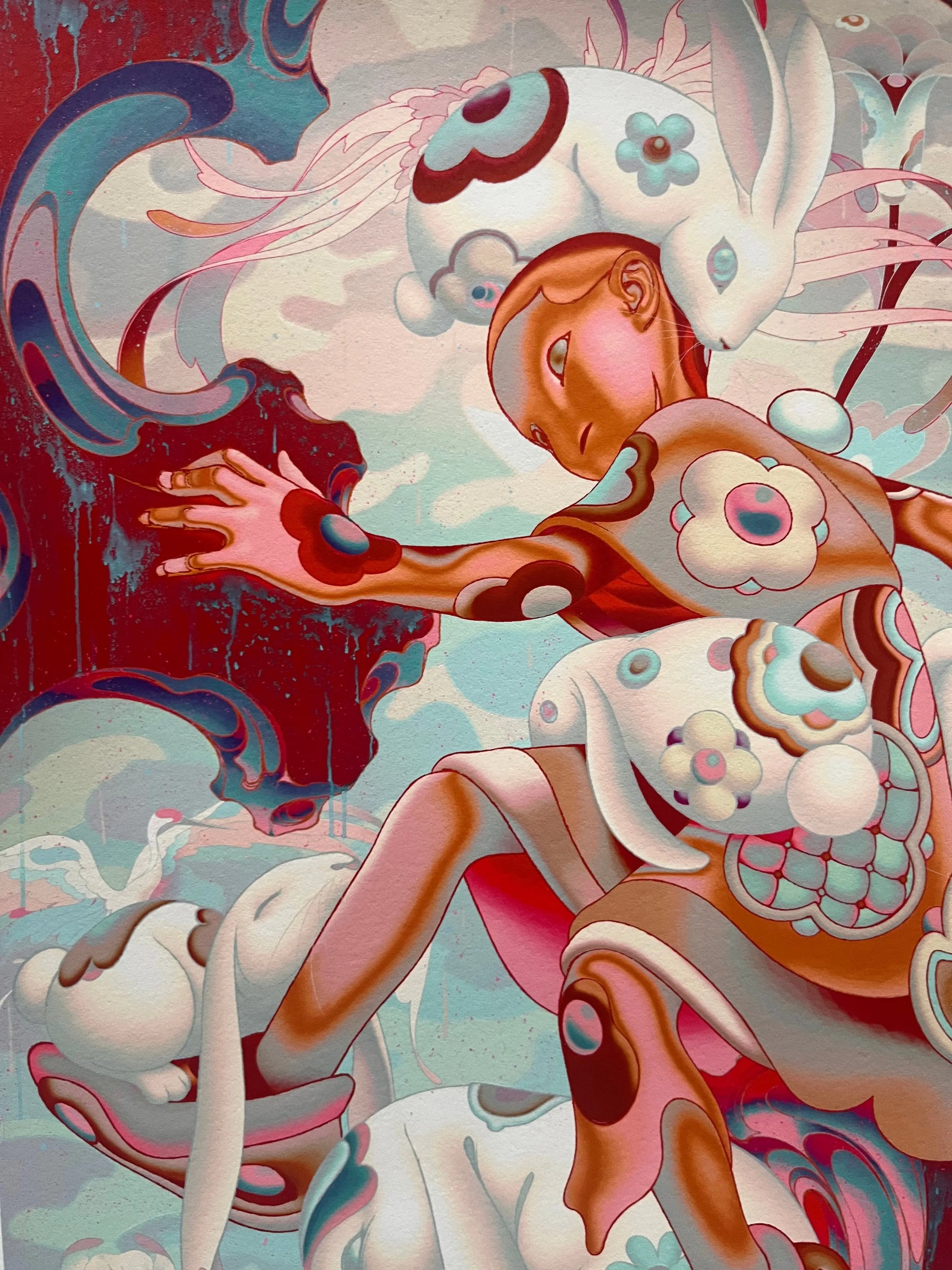 James Jean, Cottontail, (BTS SEVEN PHASES), 2021 LYNART STORE