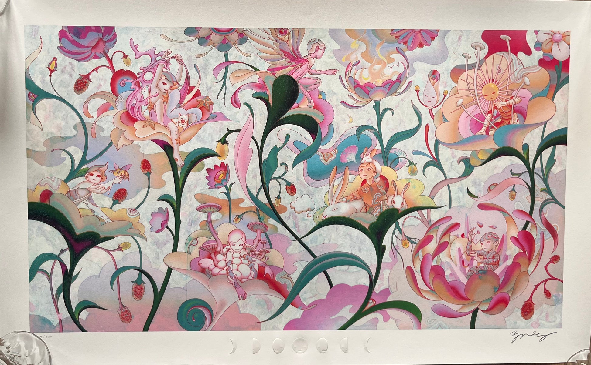 James Jean, Garden (BTS Seven Phases), 2021 LYNART STORE