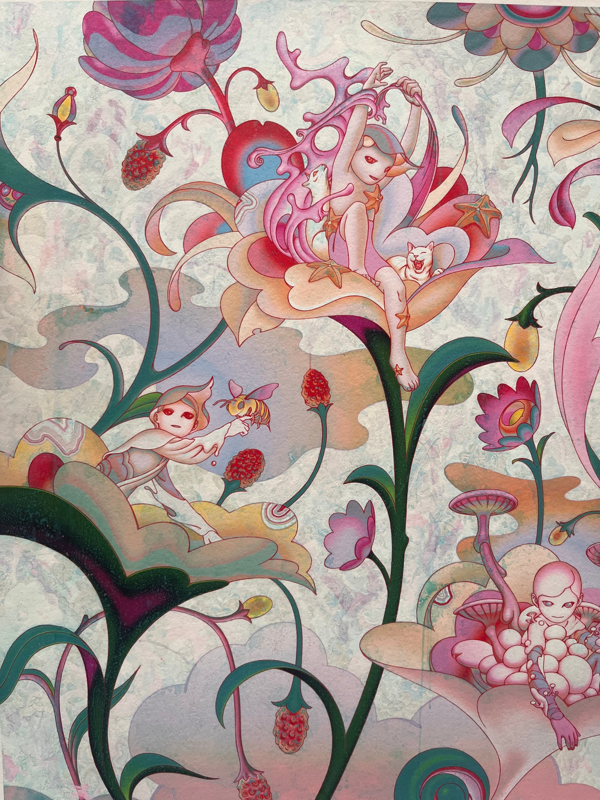 James Jean, Garden (BTS Seven Phases), 2021 LYNART STORE