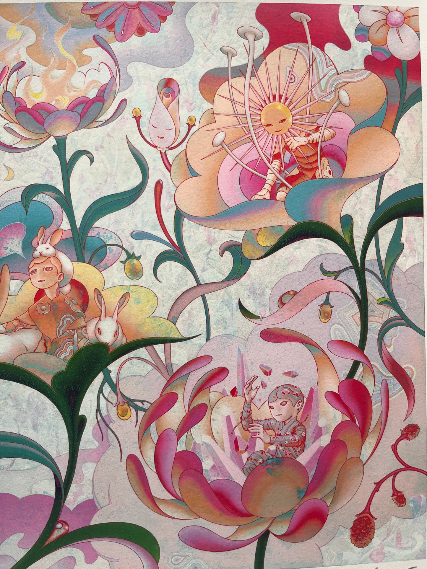 James Jean, Garden (BTS Seven Phases), 2021 LYNART STORE