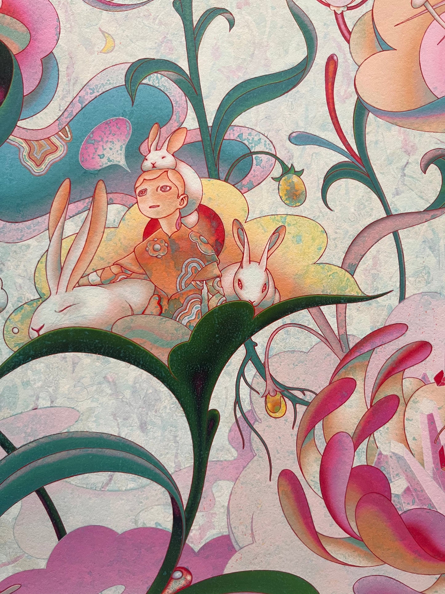 James Jean, Garden (BTS Seven Phases), 2021 LYNART STORE