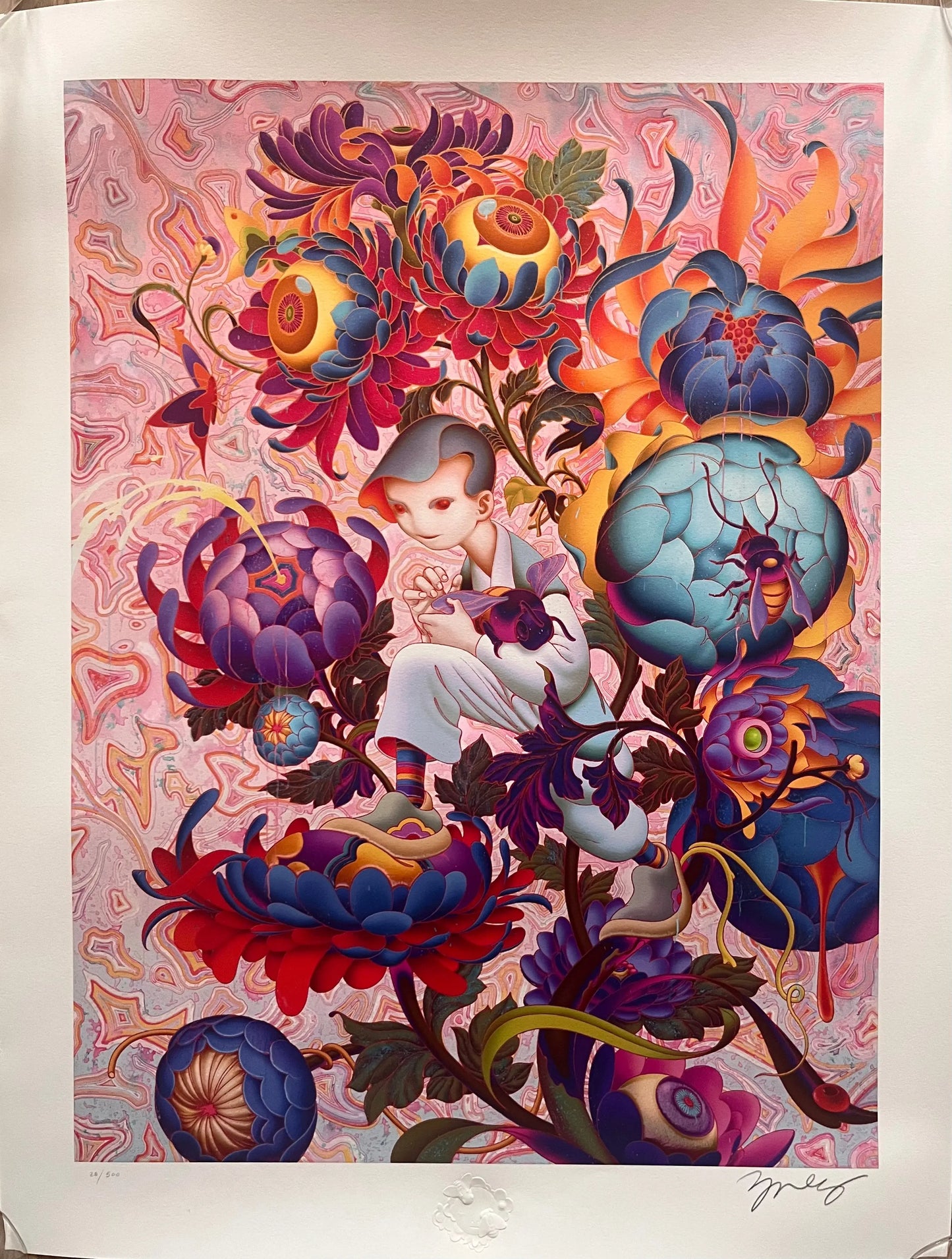 James Jean, NARCISSUS (BTS SEVEN PHASES), 2021 LYNART STORE