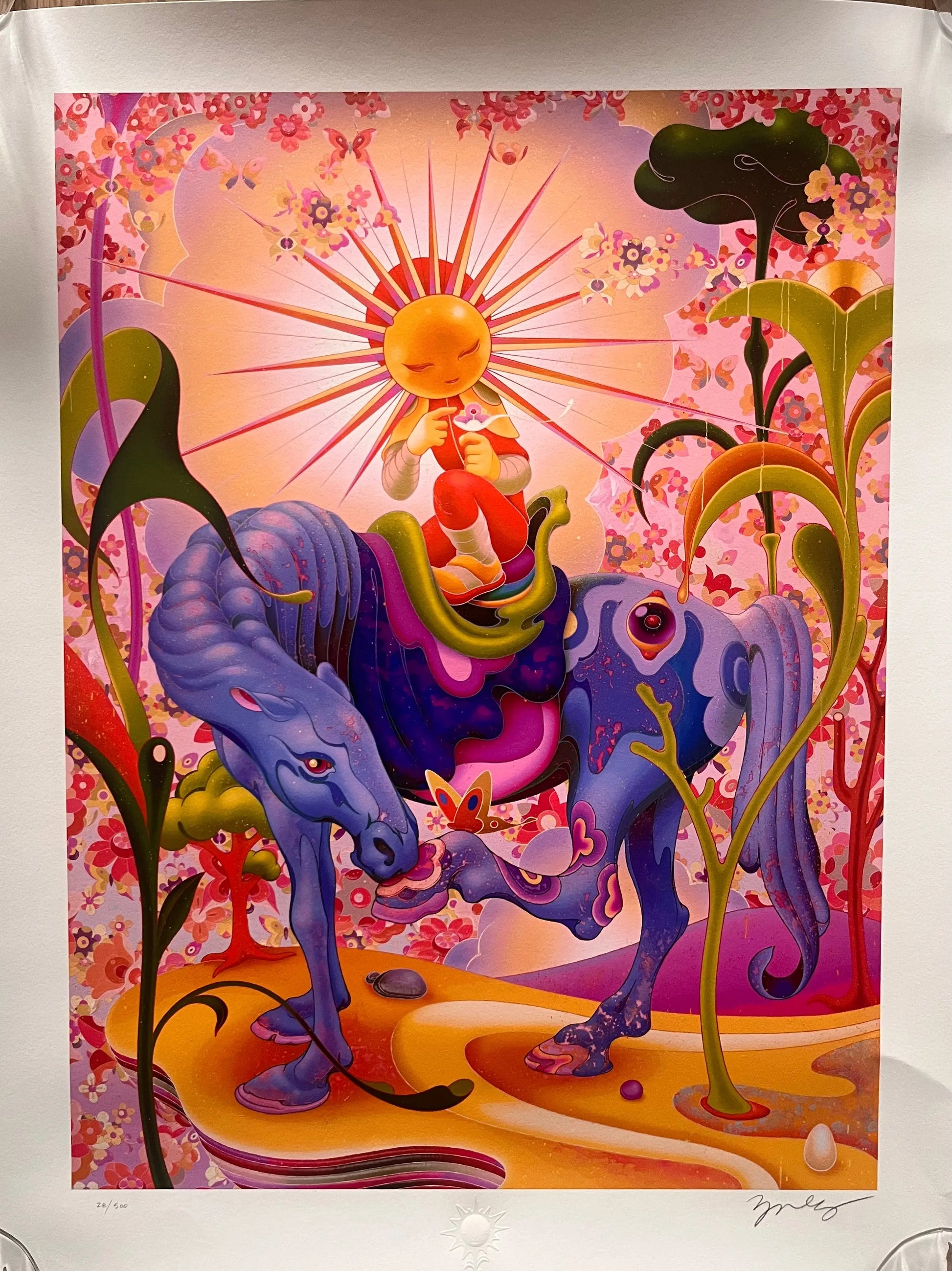 James Jean, SOLARIA (BTS SEVEN PHASES), 2021 LYNART STORE