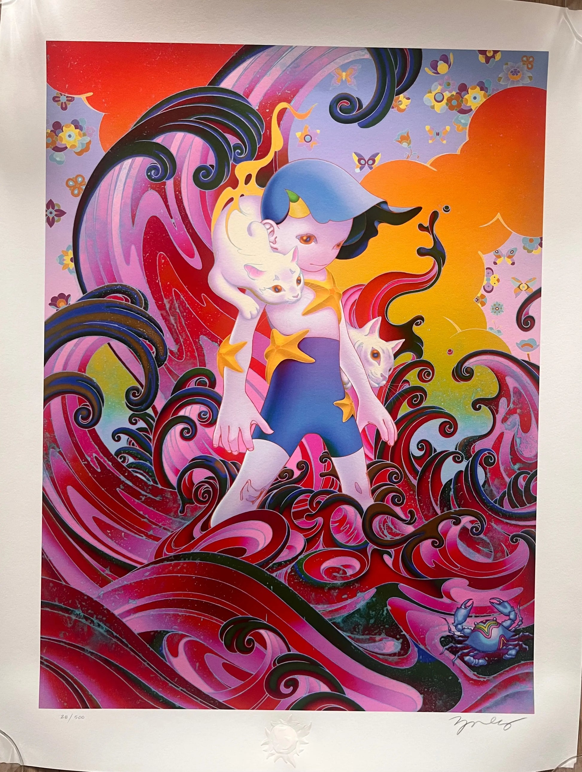 James Jean, Seven Phases #4, Lithographie LYNART STORE