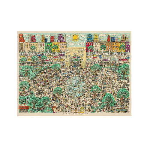 James Rizzi – Washington ain't no Square Park (1989) – LYNART STORE