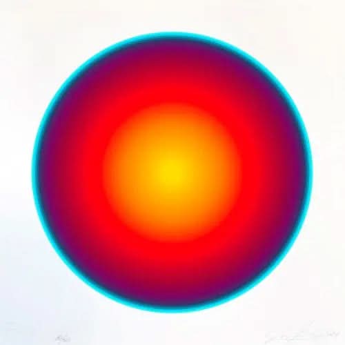 Jan Kaláb, GLOW EXPLOSION 423, 2023, Lithographie LYNART STORE