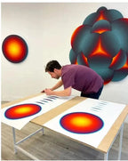 Jan Kaláb, GLOW EXPLOSION 423, 2023, Lithographie LYNART STORE