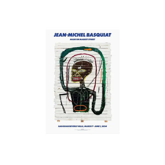 Jean-Michel Basquiat - Print originale de l'exposition Gagosian LYNART STORE