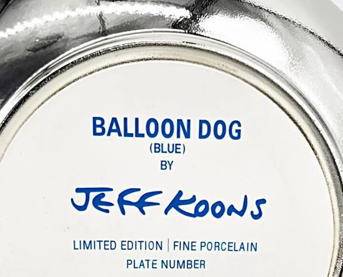 Jeff Koons - Le ballon du chien (bleu), 2002 LYNART Store