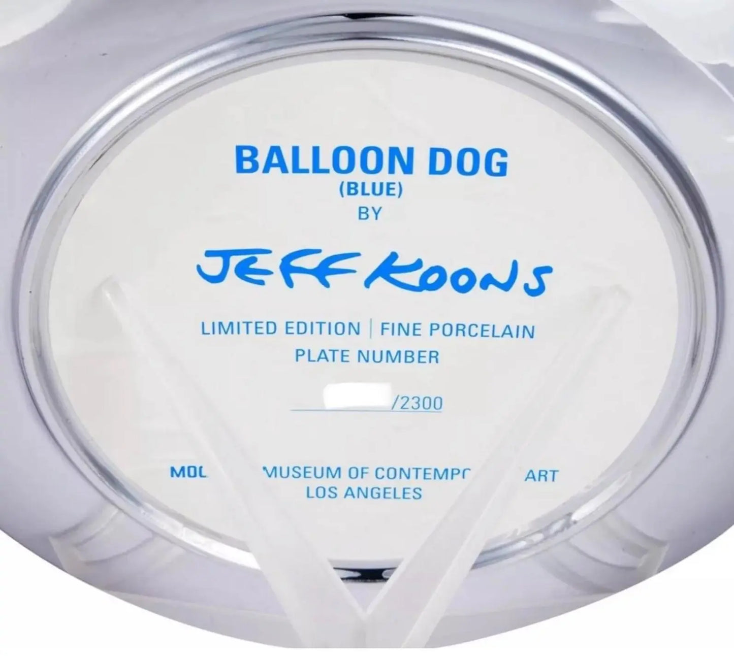 Jeff Koons - Le ballon du chien (bleu), 2002 LYNART Store