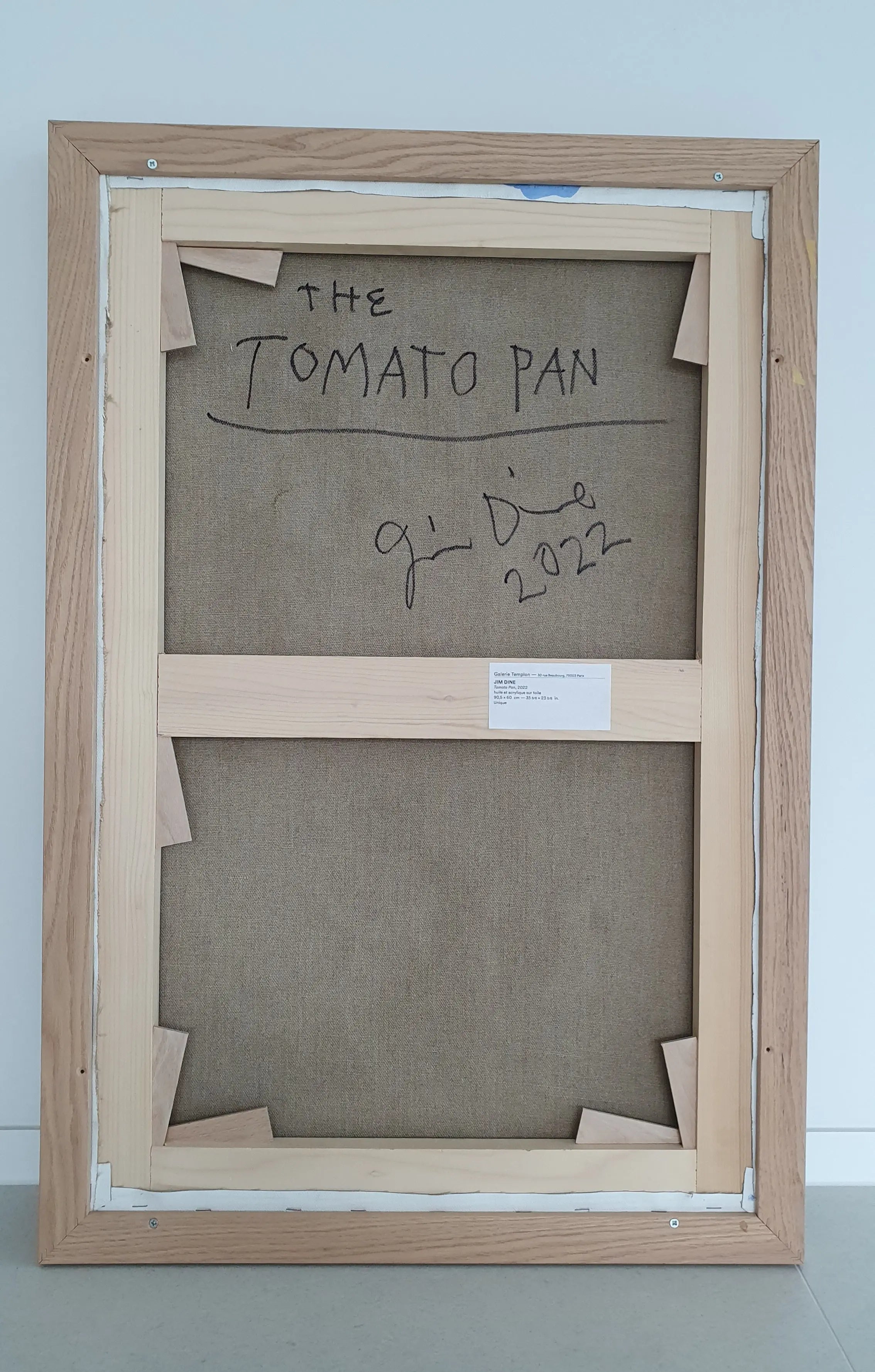 Jim Dine – Tomato Pan (2022) - LYNART STORE