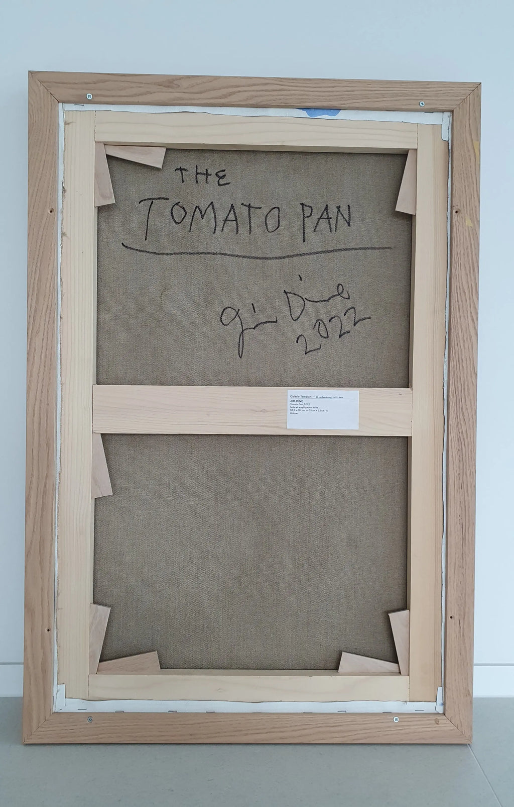 Jim Dine – Tomato Pan (2022) LYNART STORE