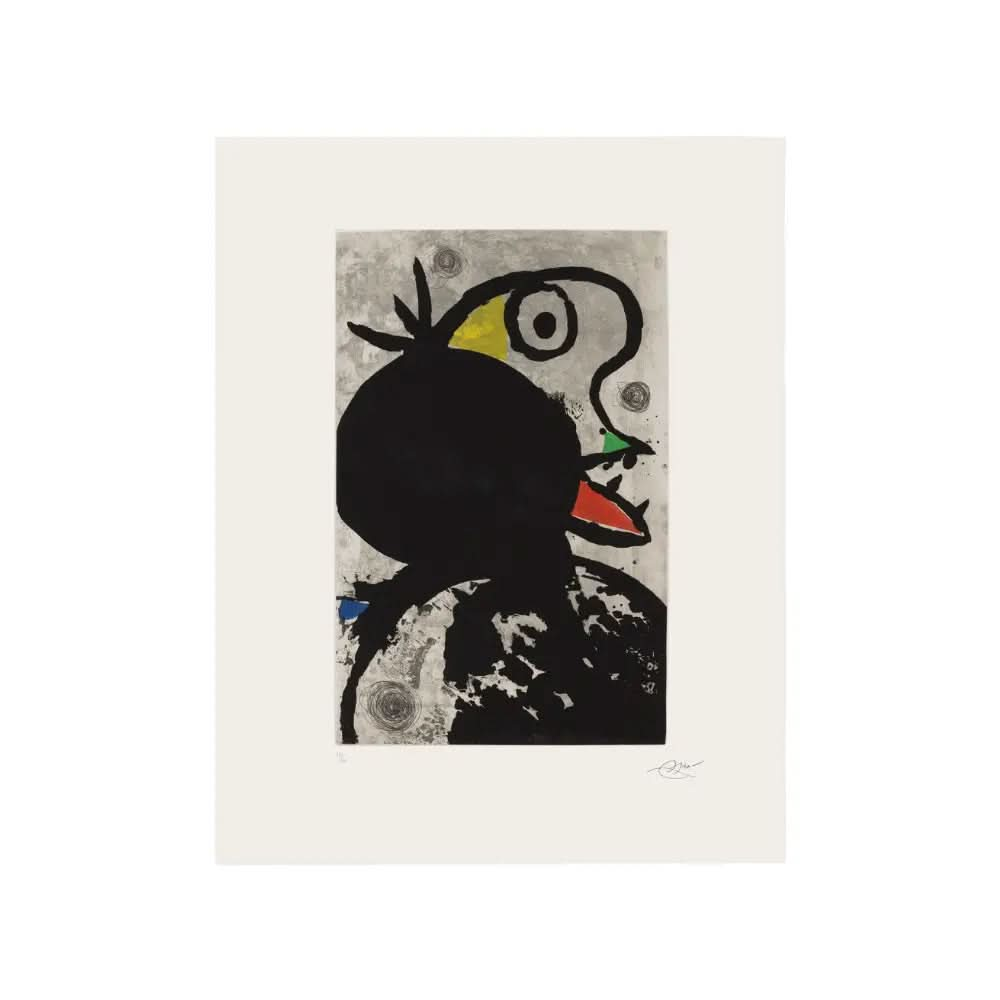 Joan Miró - Sauve qui peut (Every Man for Himself), from People of the Sea (1990) LYNART STORE