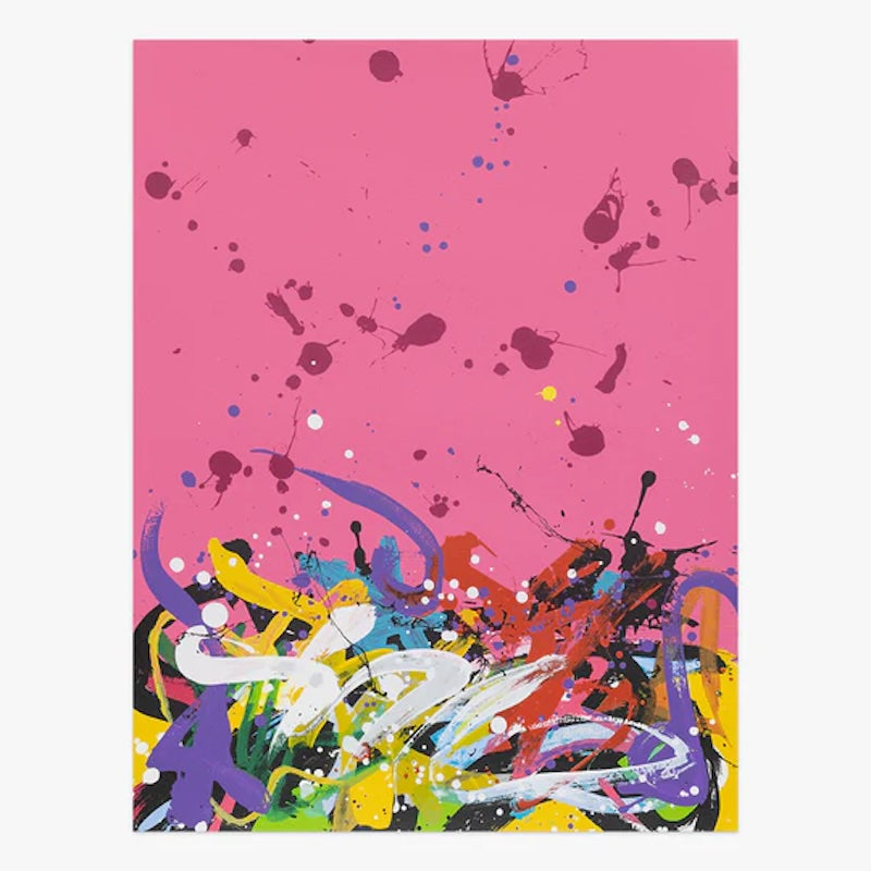 JonOne - Untitled (Pink) LYNART STORE