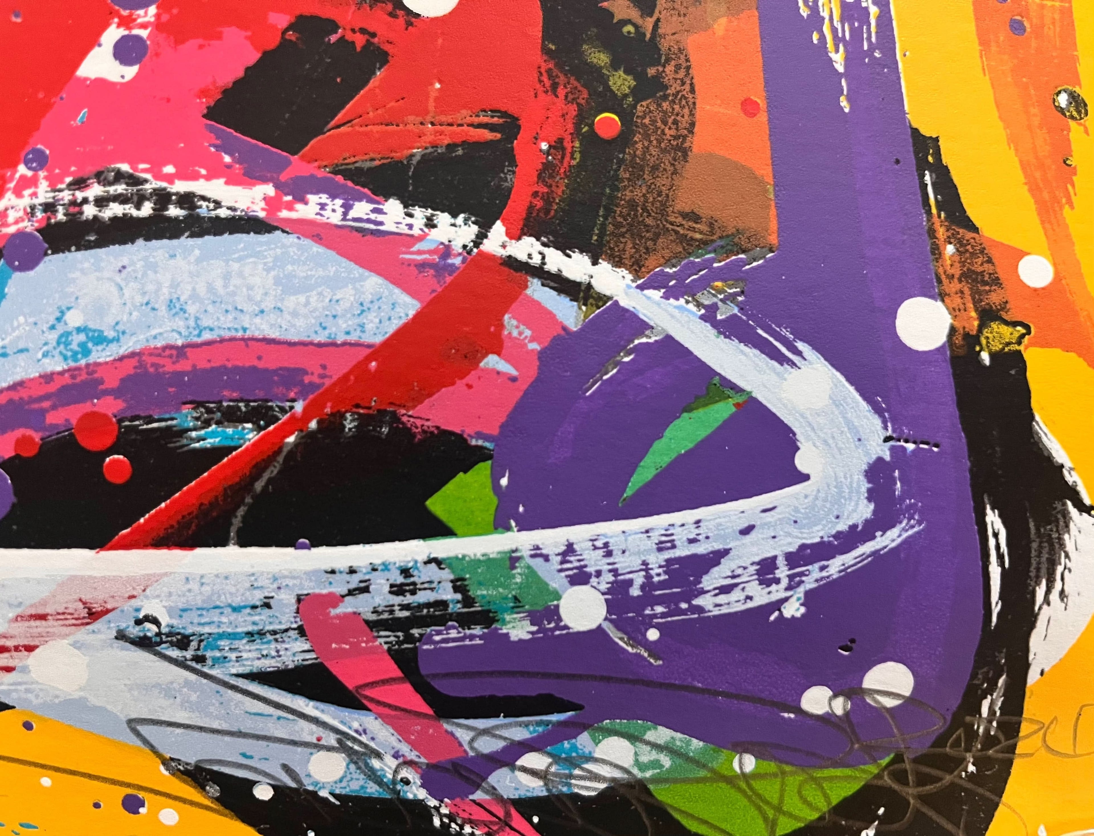 JonOne - Untitled (Pink) LYNART STORE