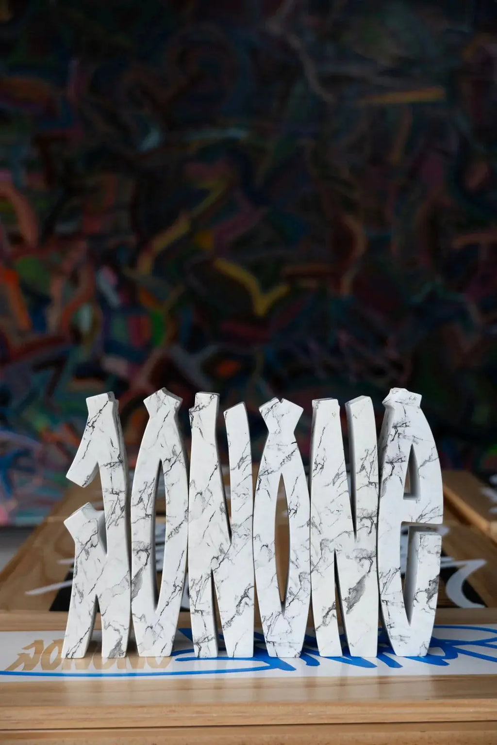 JonOne, Sculpture white edition (2025) LYNART STORE