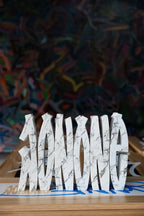 JonOne, Sculpture white edition (2025) LYNART STORE