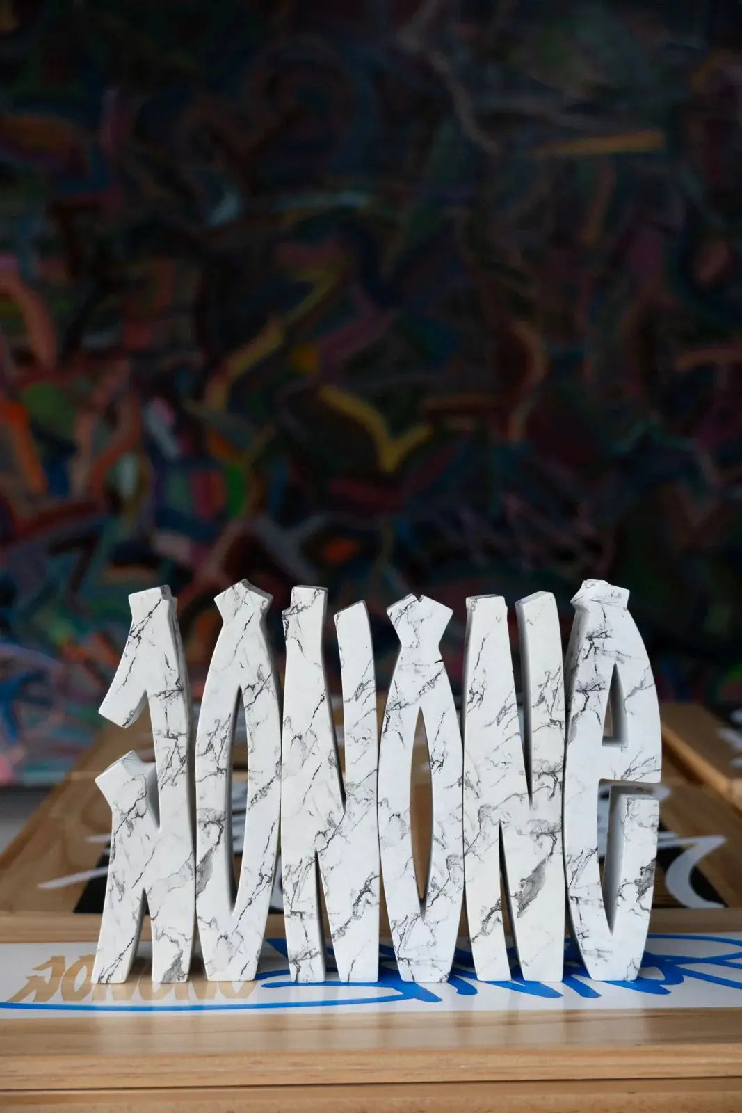 JonOne, Sculpture white edition (2025) LYNART STORE