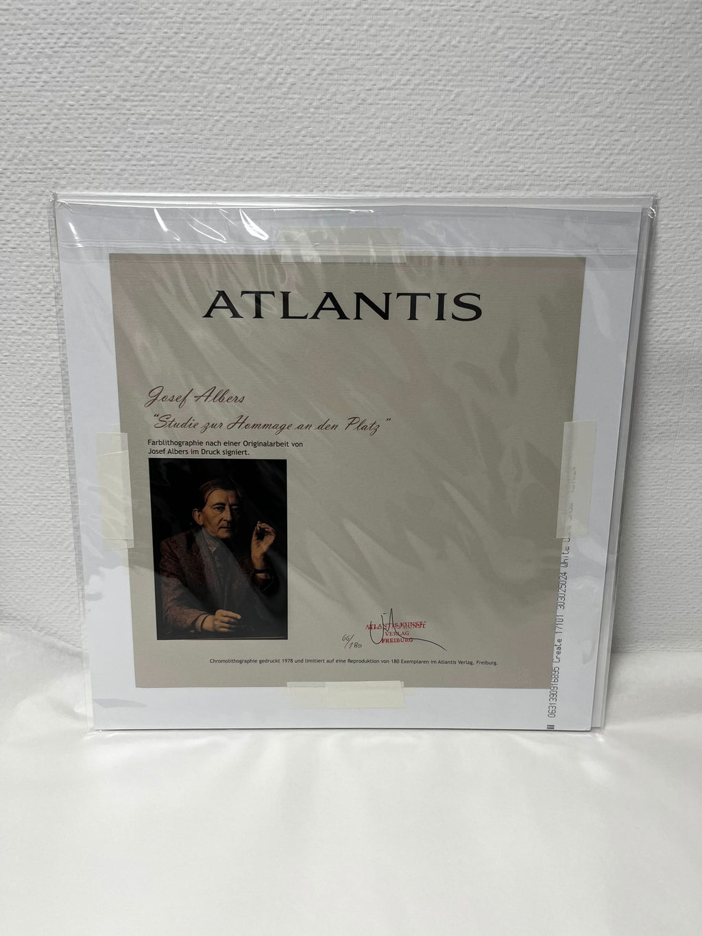 Josef Albers, Homage to the Square, 1978 LYNART STORE