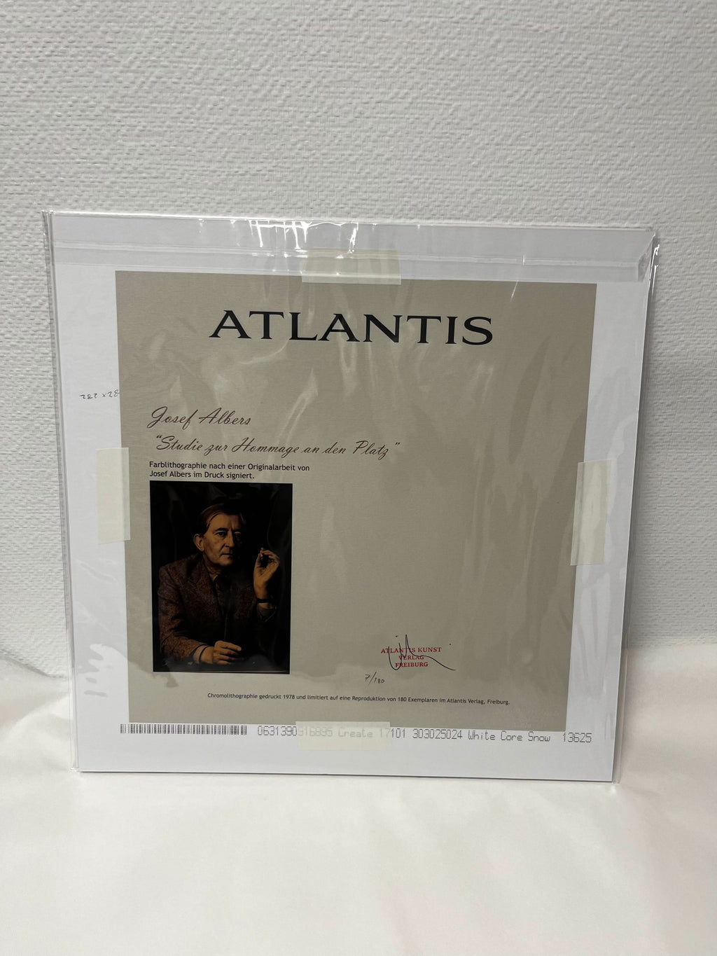 Josef Albers, Homage to the Square, 1978 LYNART STORE