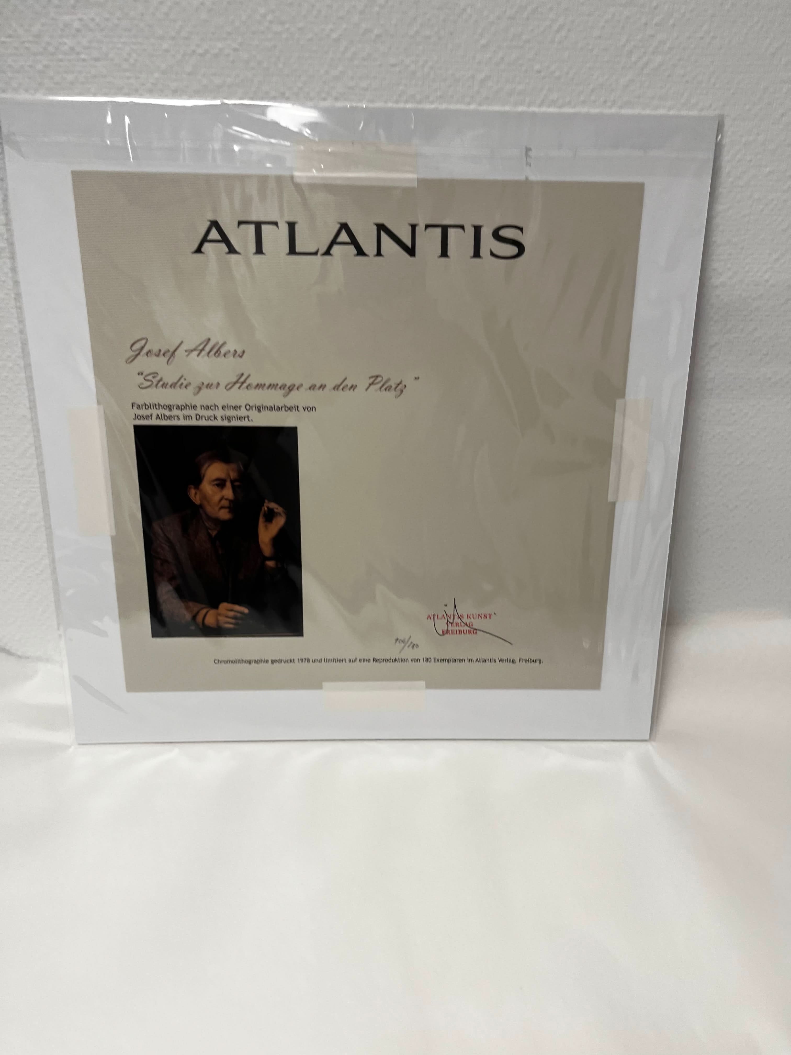 Josef Albers, Homage to the Square, 1978 LYNART STORE