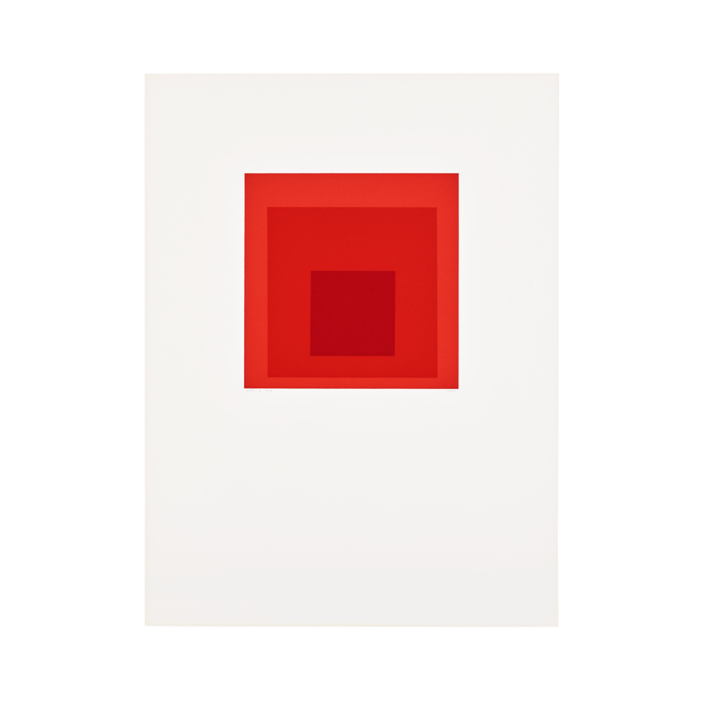 Josef Albers - SP-J (D. 209).  1971