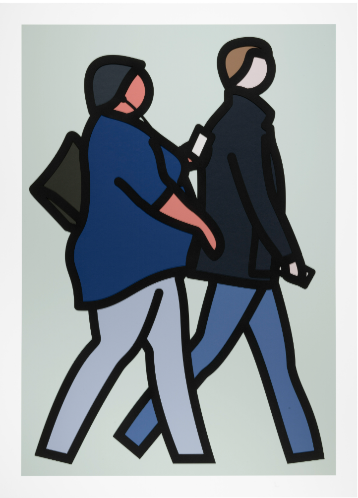 Julian Opie, New York Couples, 2019 LYNART STORE